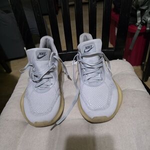 Nike Athletic Shoes in Light Gray and Beige